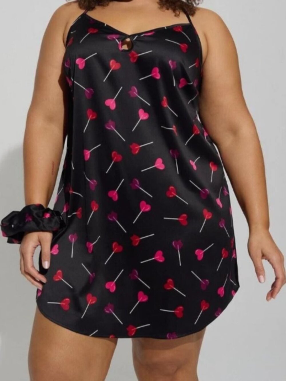 Torrid Dream Satin Lollipop Chemise Size Large